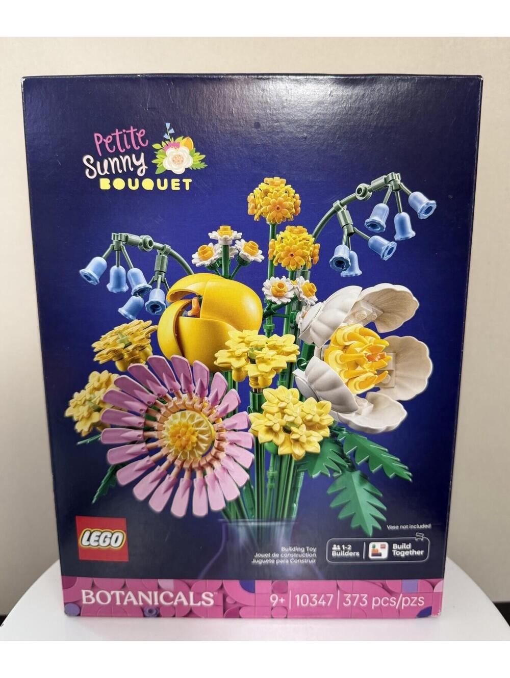 LEGO Botanicals Petite Sunny Bouquet Building Set 10347 Flower 373pcs NEW SEALED